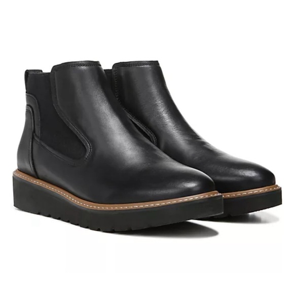 Naturalizer Leather Slip-On Booties - Annaleigh - Picture 1 of 7